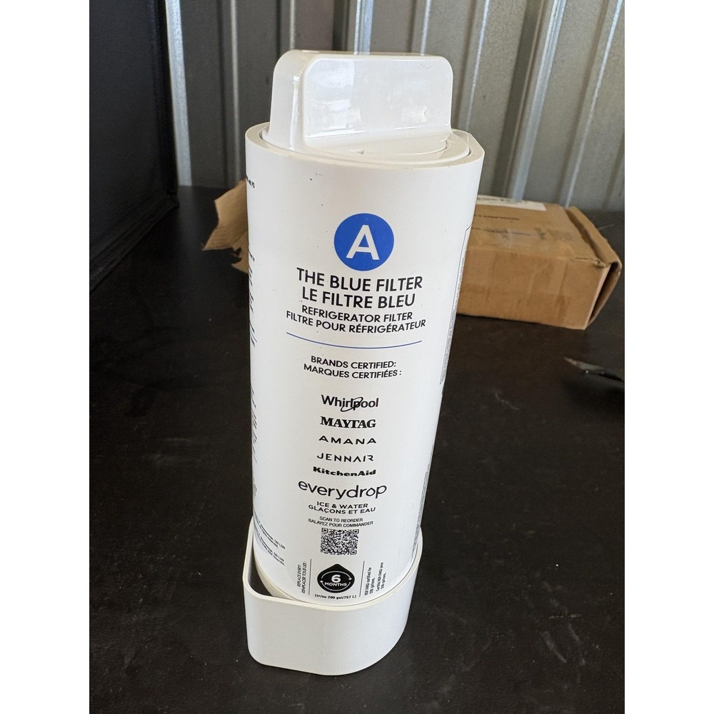 EveryDrop 3 Refrigerator Water Filter EDR3RXD1 White Blue Filter A Whirlpool